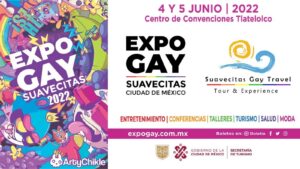 Asiste este 4 y 5 de junio a la Expo Gay Suavecitas en CDMX