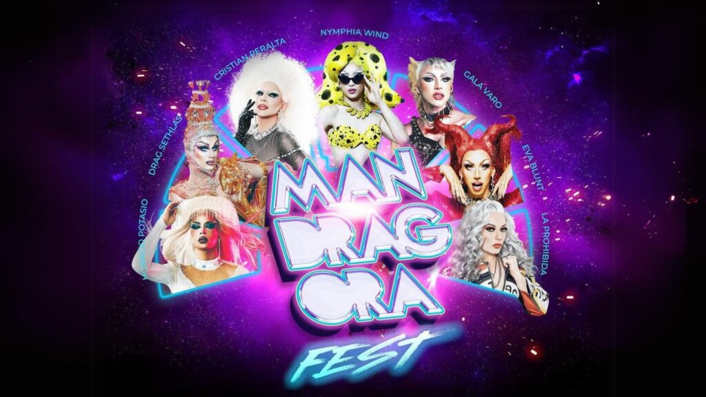 Mandragora Fest 2024, Ru Paul´s Drag Race, Nymphia Wind